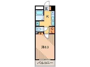 エクロル売布の物件間取画像